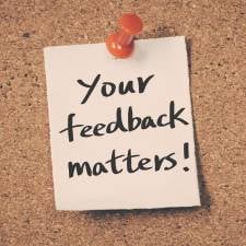 Your Feedback Matters!